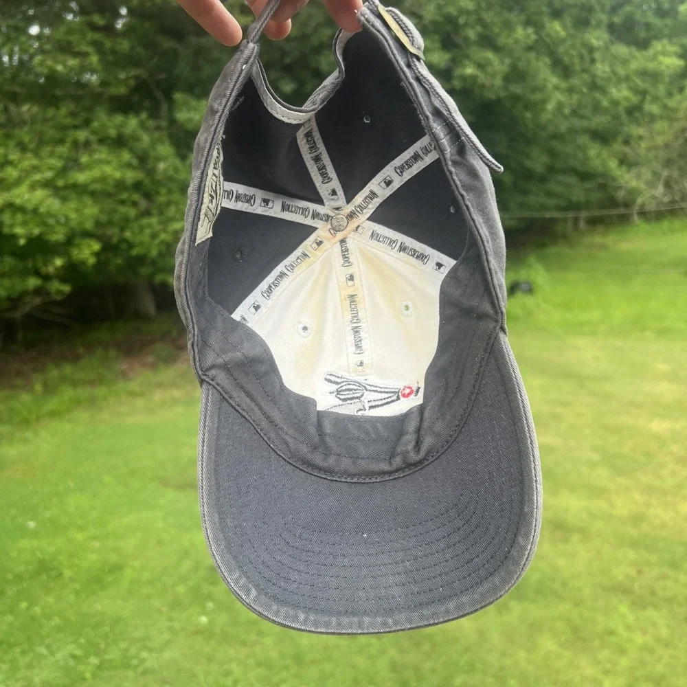 Chicago White Sox 47 Twins Cooperstown Collection Strapback Hat Distressed MLB